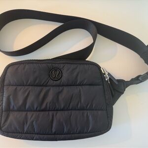lululemon Everywhere Wunder Puff Belt Bag Crossbody 2L - Black